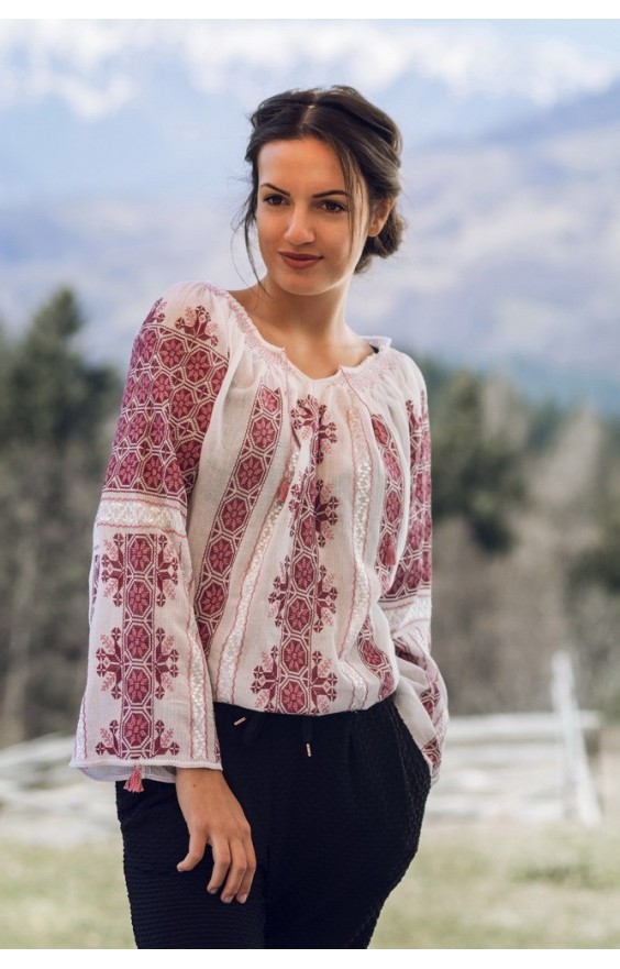 Unique Romanian peasant blouses for sale online