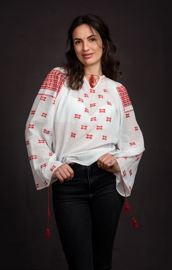 romanian blouse from moldavia