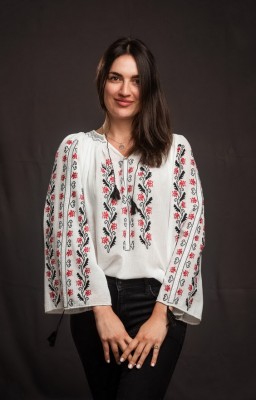Romanian embroidered blouse...