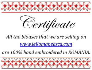 handmade romanian blouses